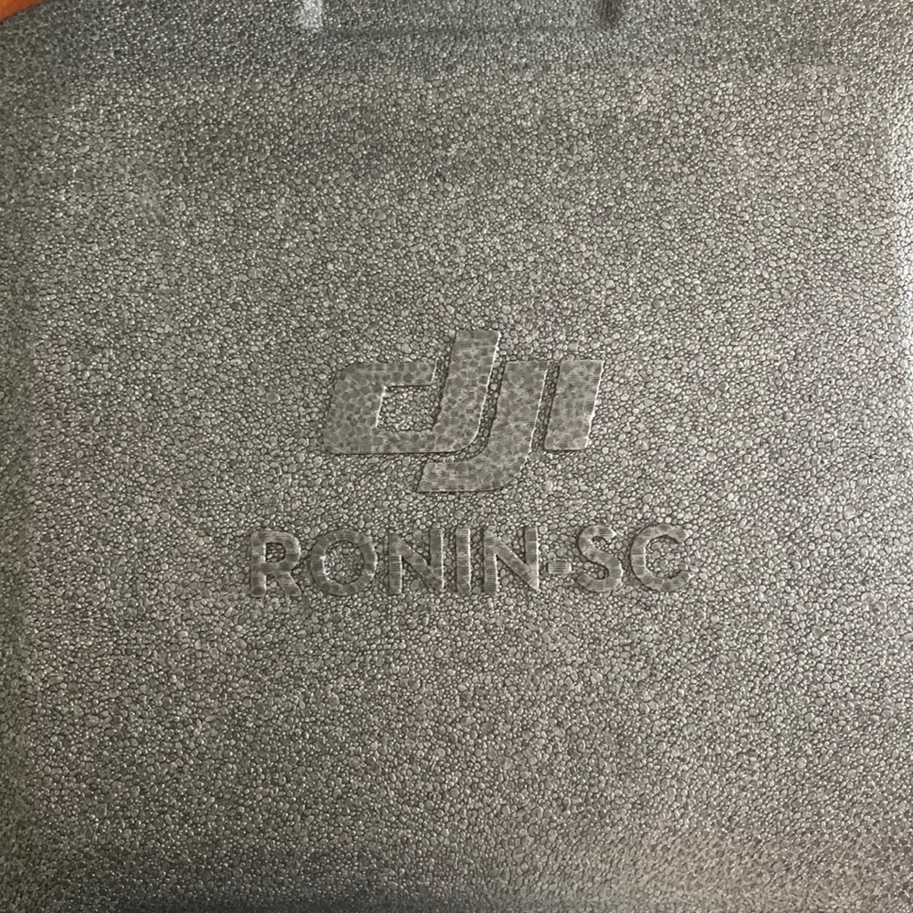 Dji ronin-sc 3-axis video recorder…got to start filming sports event never used